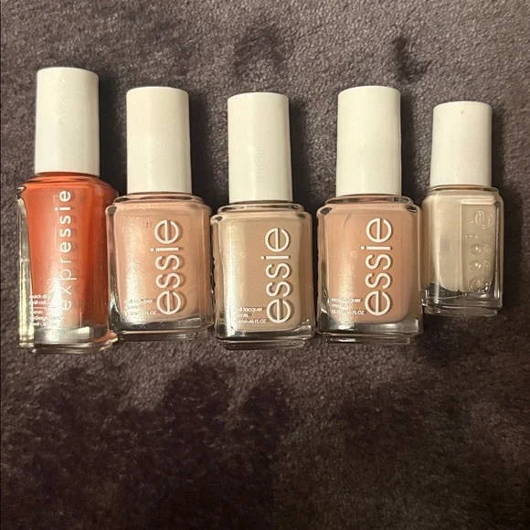 Collection of nail polishes: Lakur, Essie, Zoya- 
Used once - Picture 2 of 9
